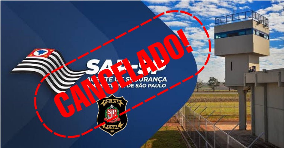 SAP cancela concurso público até regulamentação da Polícia Penal em São Paulo