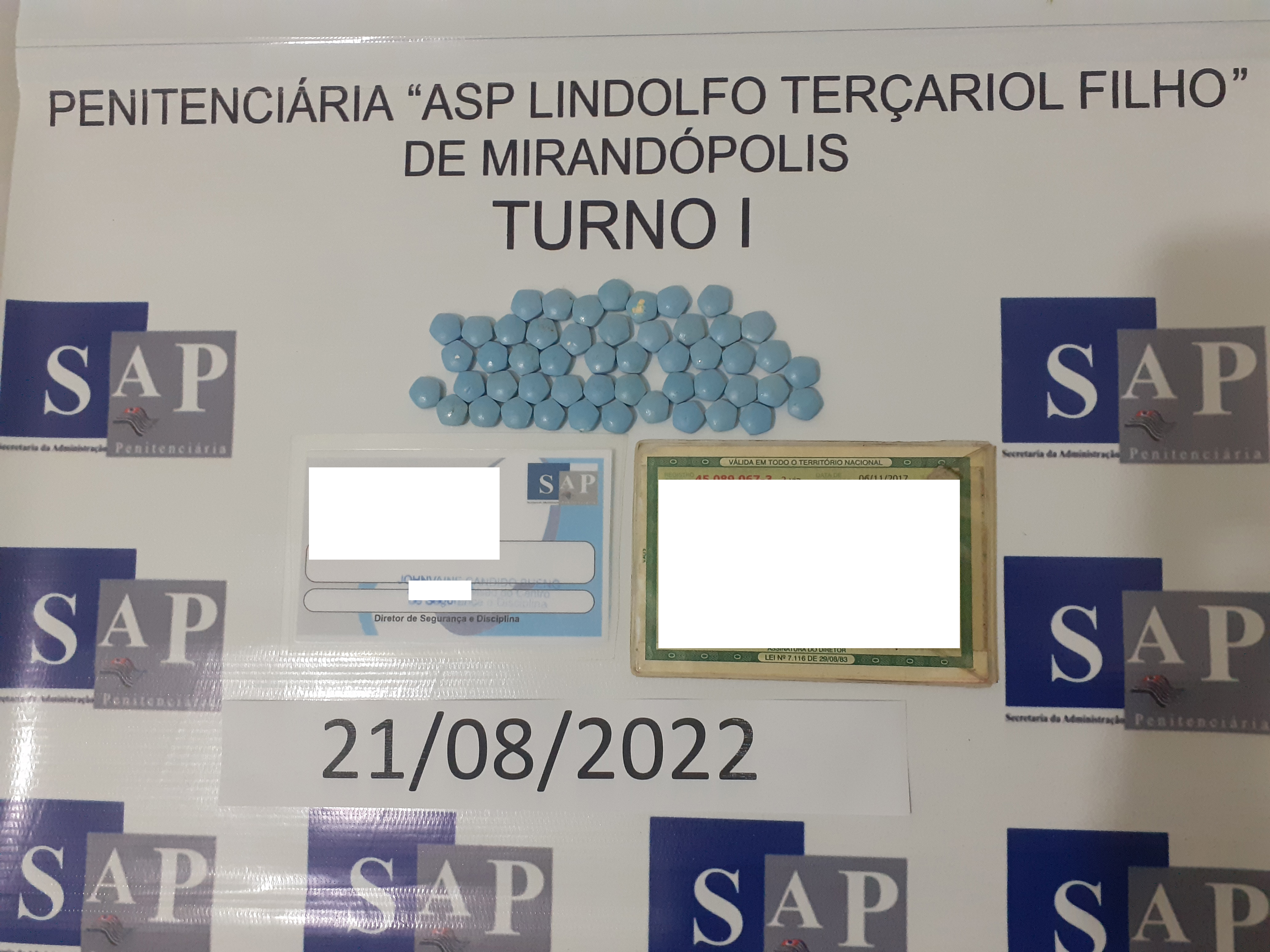 Policiais penais apreendem comprimidos de estimulante sexual com visita na P2 de Mirandópolis 