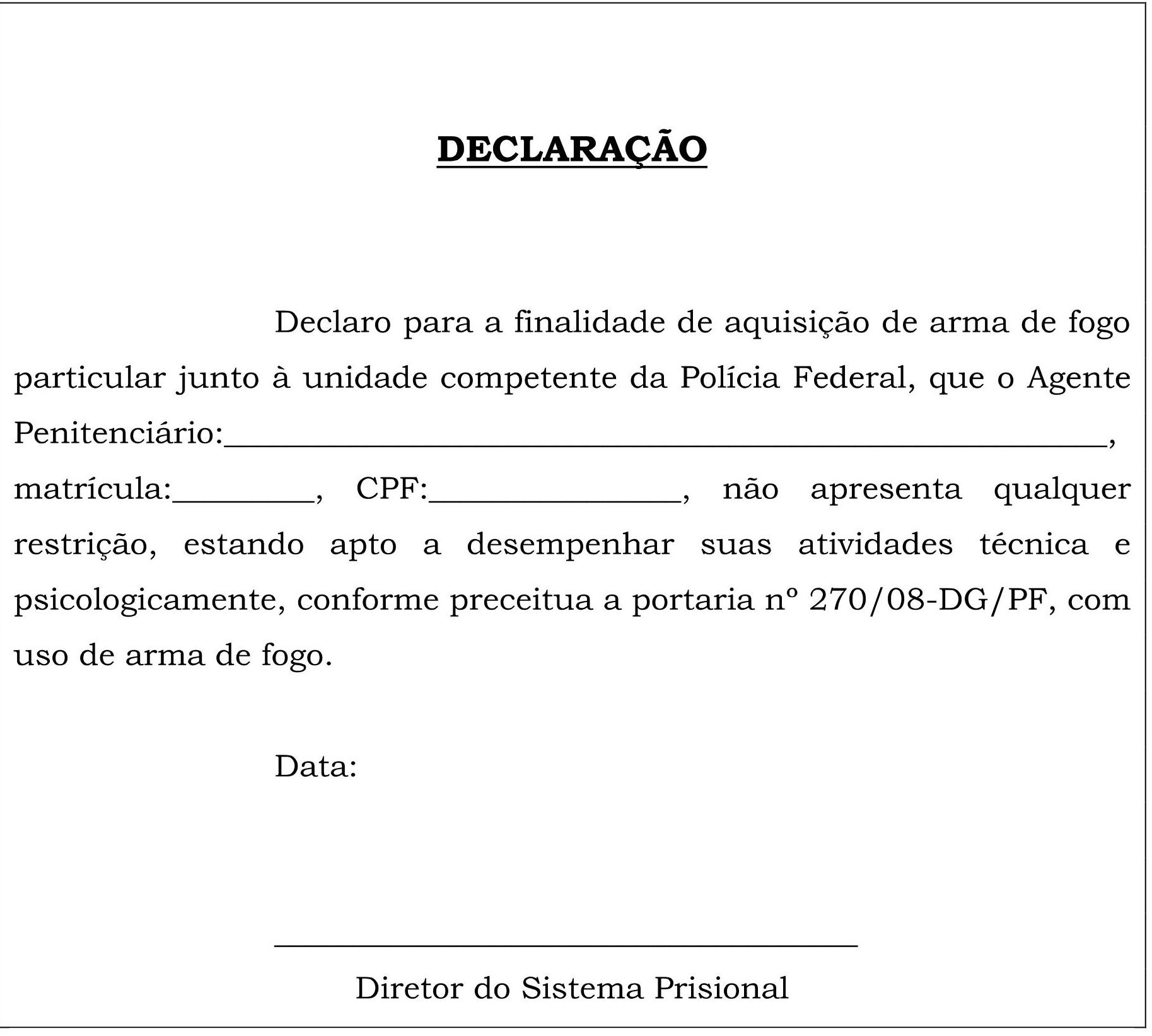 Portal Sifuspesp - PF esclarece conteúdo de documento que 